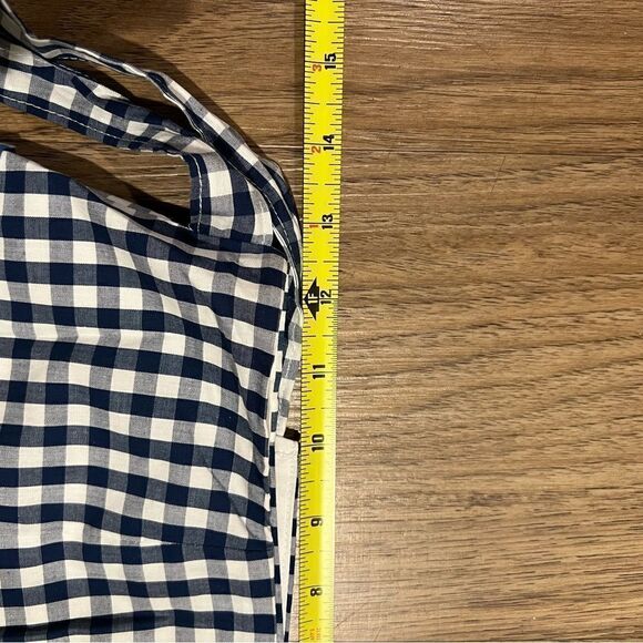 CARTOLINA NANTUCKET The Annabelle Gingham Wrap Skirt size Xs NWT - Picture 4 of 7